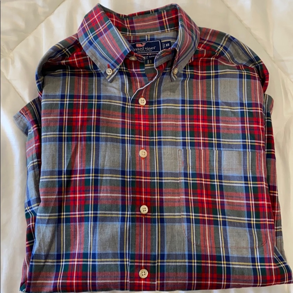 Vineyard Vines Slim Fit Button Up Shirt Men’s XS